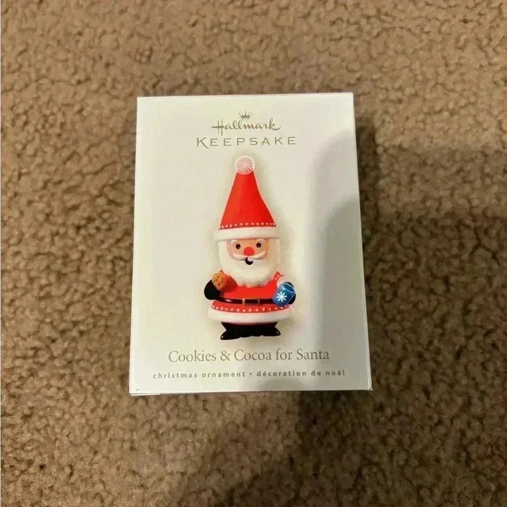 Hallmark Keepsake Christmas Ornament- “cookies & Coco For Santa,” 2008